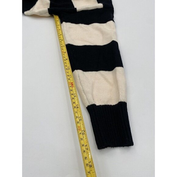David & Dani Black And White Strip Sweater Size Small - Picture 8 of 12